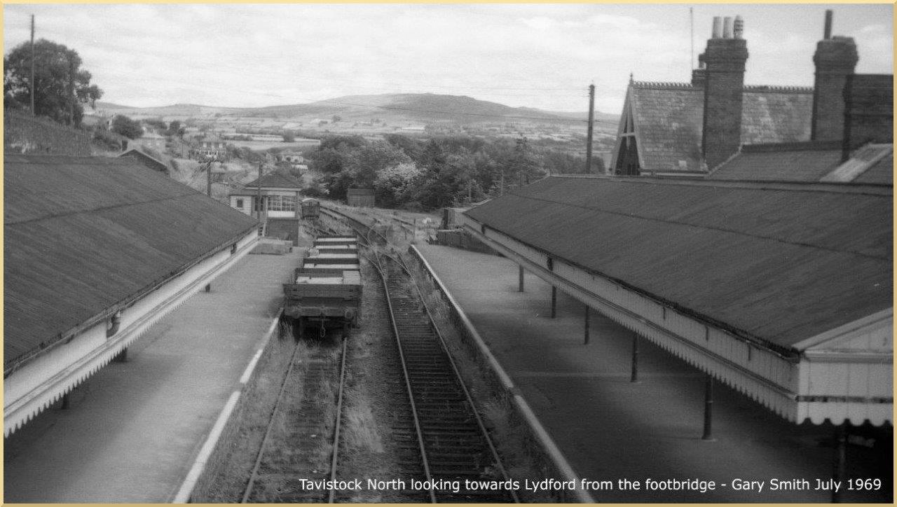 Tavistock North looking towards Lydford July 1969